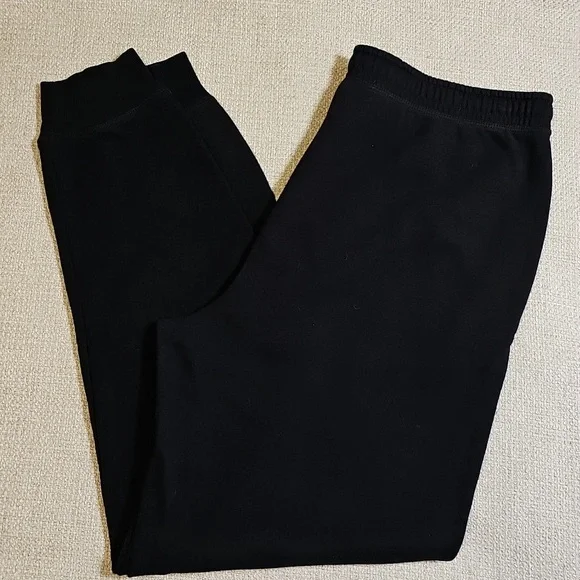 Eddie Bauer Black Jogger Sweatpants with pockets Size Large - Picture 5 of 8